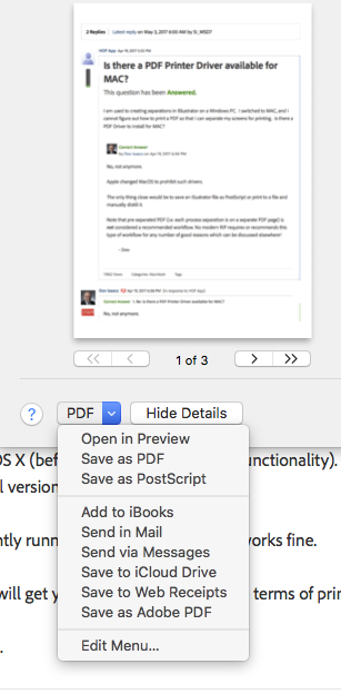 Adobe Postscript Printer Drivers For Mac